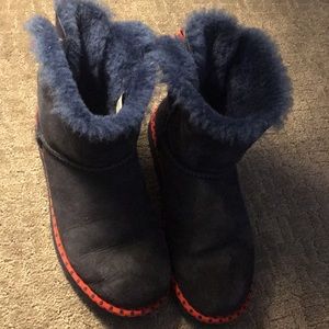 UGG Shoes - Navy and Red Uggs limited edition UGG Shoes - Navy and Red Uggs limited edition